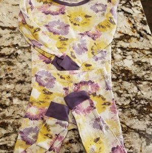 Burts Bees kids 3T girls pajamas